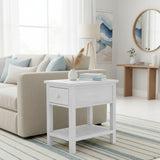 Geneva 1-Drawer Chairside Table