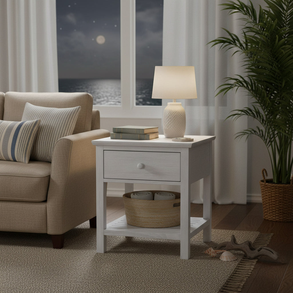 Geneva 1-Drawer End Table
