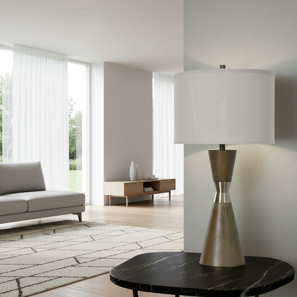 Hourglass Table Lamp (Set of 2)