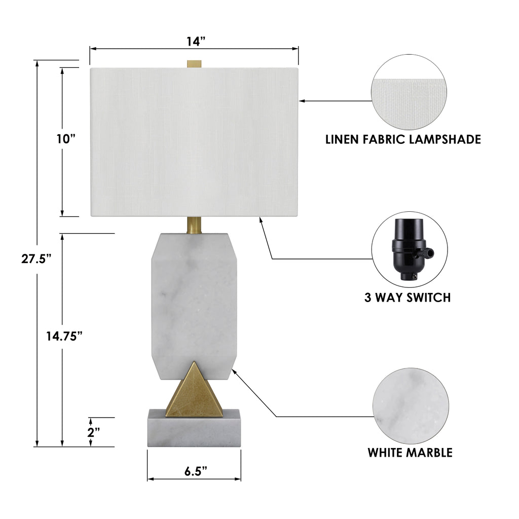 LUX-133-MARBLE/GOLD (One Pack)