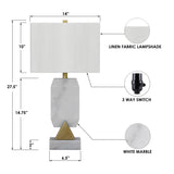 LUX-133-MARBLE/GOLD (One Pack)