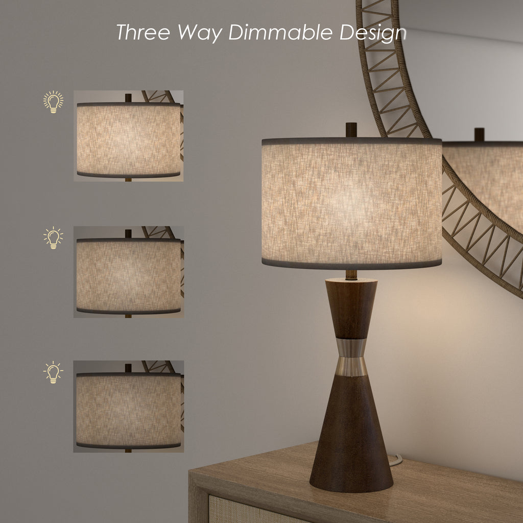 Hourglass Table Lamp (Set of 2)