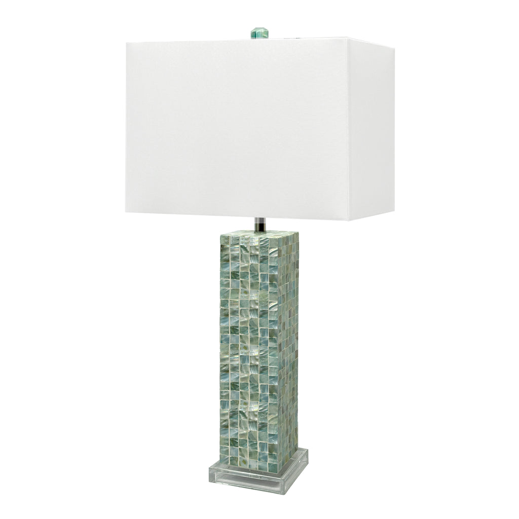 Aqua, 29" Mother of Pearl Table Lamp (Set of 2)