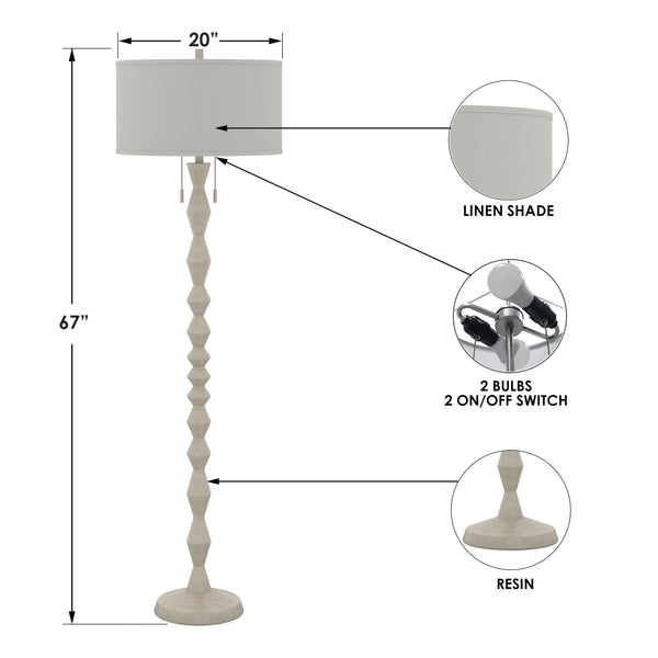 Zenith Floor Lamp (1 Pack) angle view
