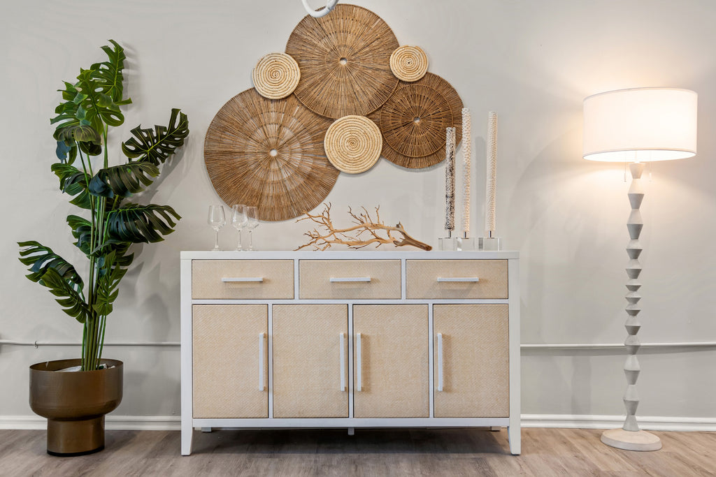 Miramar 4-Door / 3-Drawer Credenza (60")