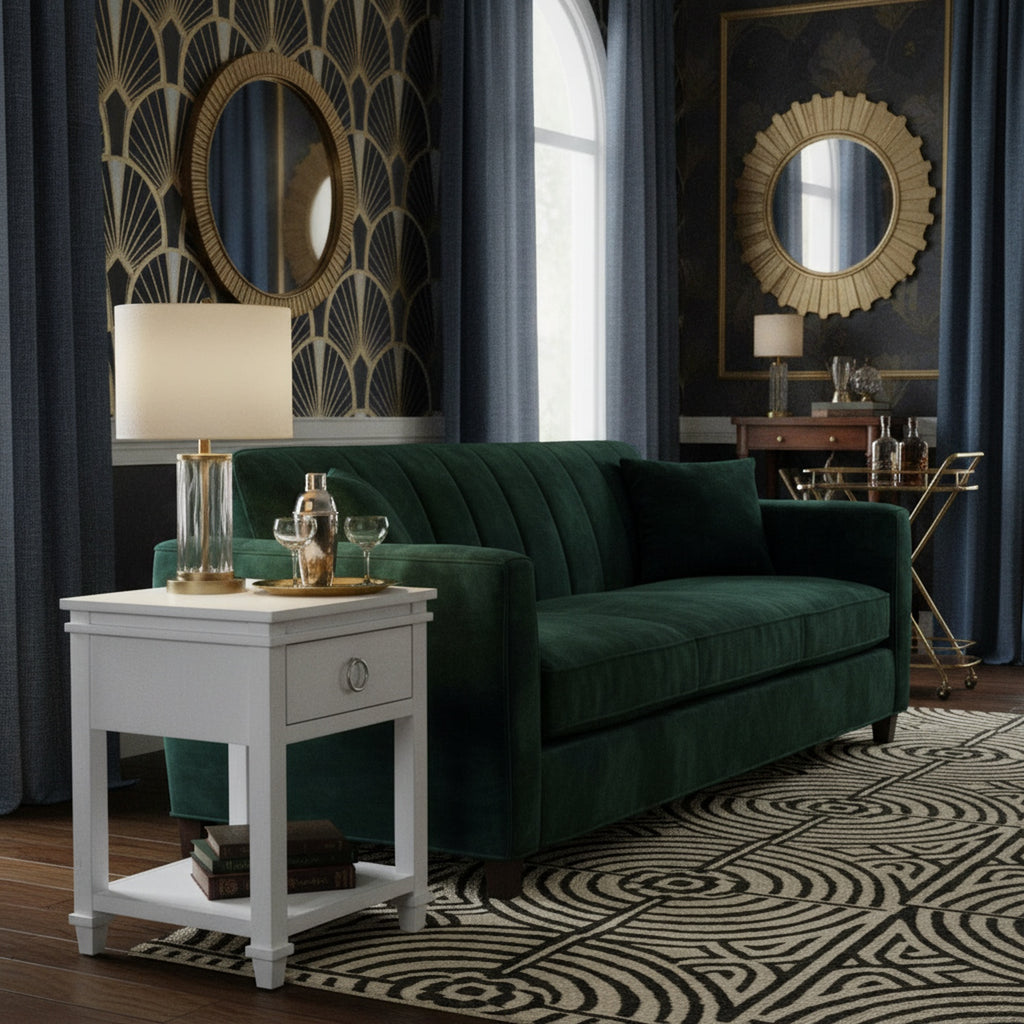 Point Breeze 1-Drawer Chairside Table