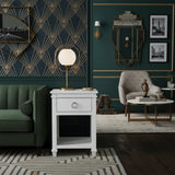 Point Breeze 1-Drawer Chairside Table