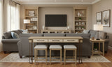 Rio Vista 3-Drawer Console Table w/ Power