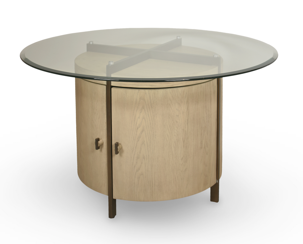 Rio Vista 54" Round Dining Table w/ Storage