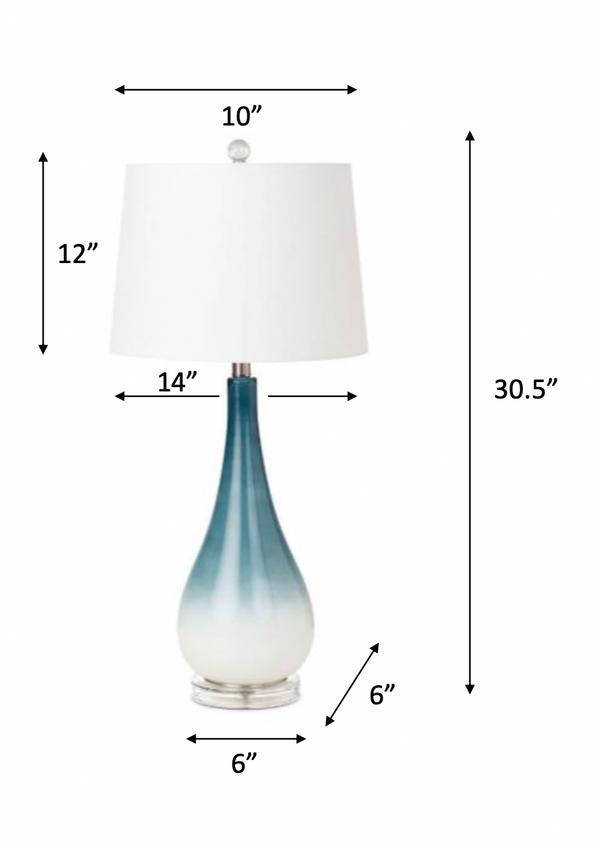 Serenity Table Lamp (Set of 2) – Lineage Collections