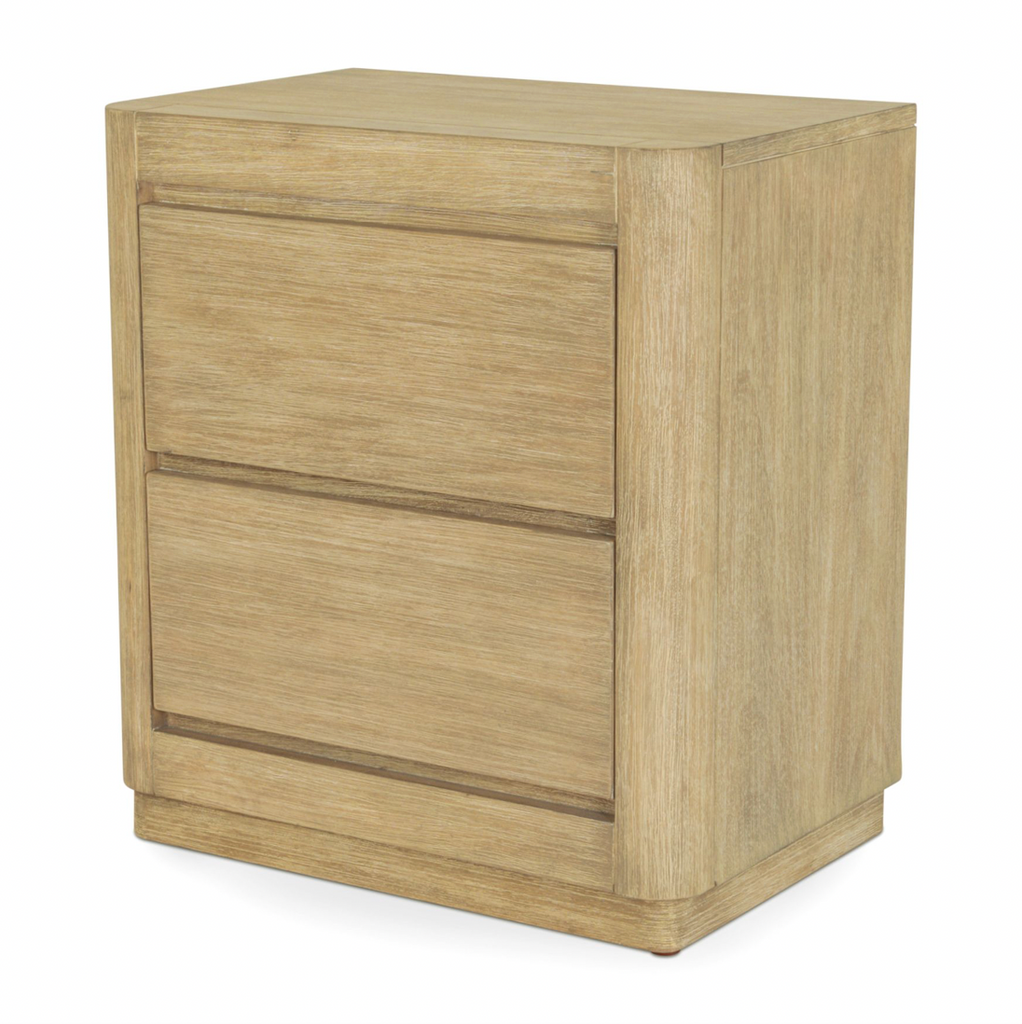 Hyde Park 2 Drawer Electrified Nightstand