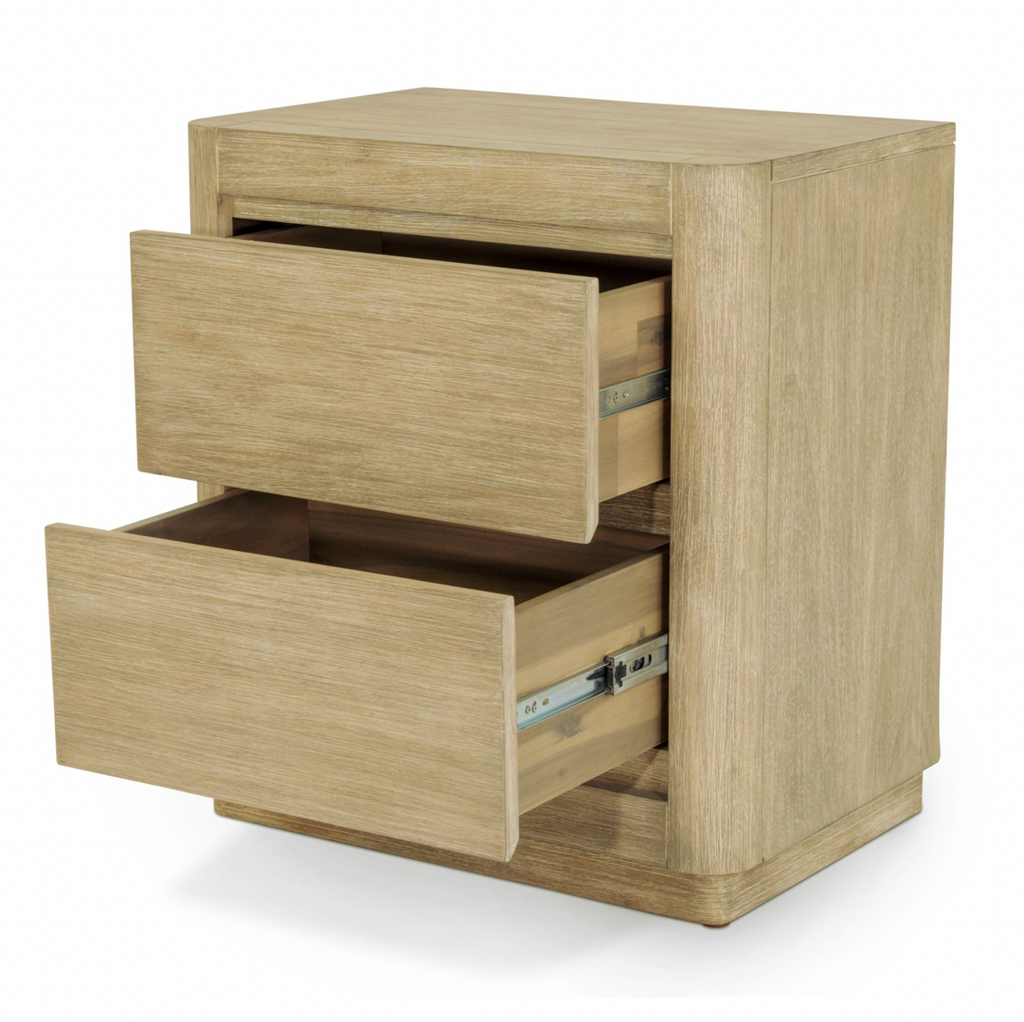 Hyde Park 2 Drawer Electrified Nightstand