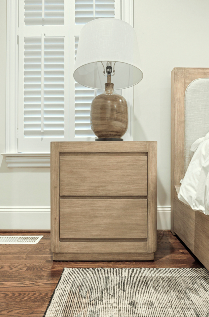 Hyde Park 2 Drawer Electrified Nightstand