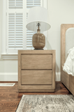 Hyde Park 2 Drawer Electrified Nightstand