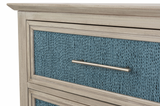 Ocean Isles 6 Drawer Woven Dresser