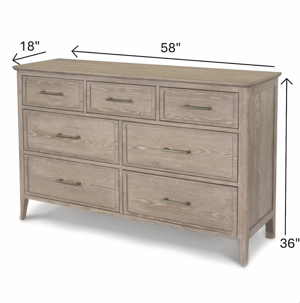 Cape May 7 Drawer Dresser
