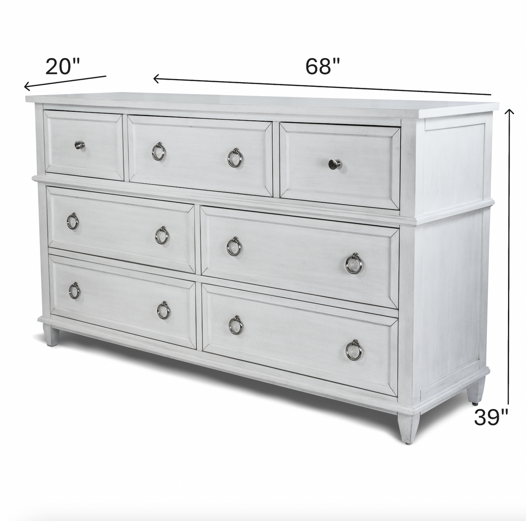 Point Breeze 7 Drawer Dresser