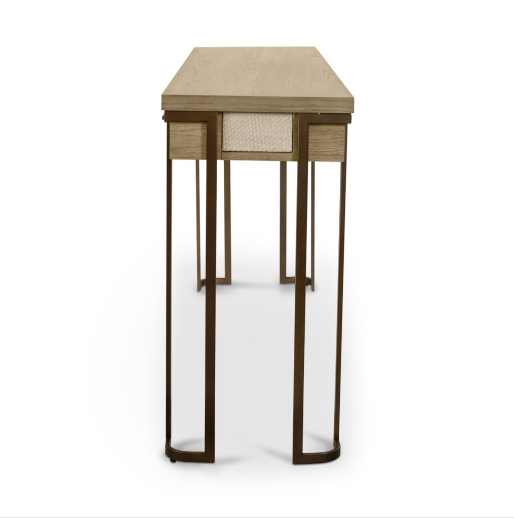 Rio Vista 3-Drawer Console Table w/ Power