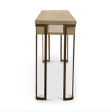 Rio Vista 3-Drawer Console Table w/ Power
