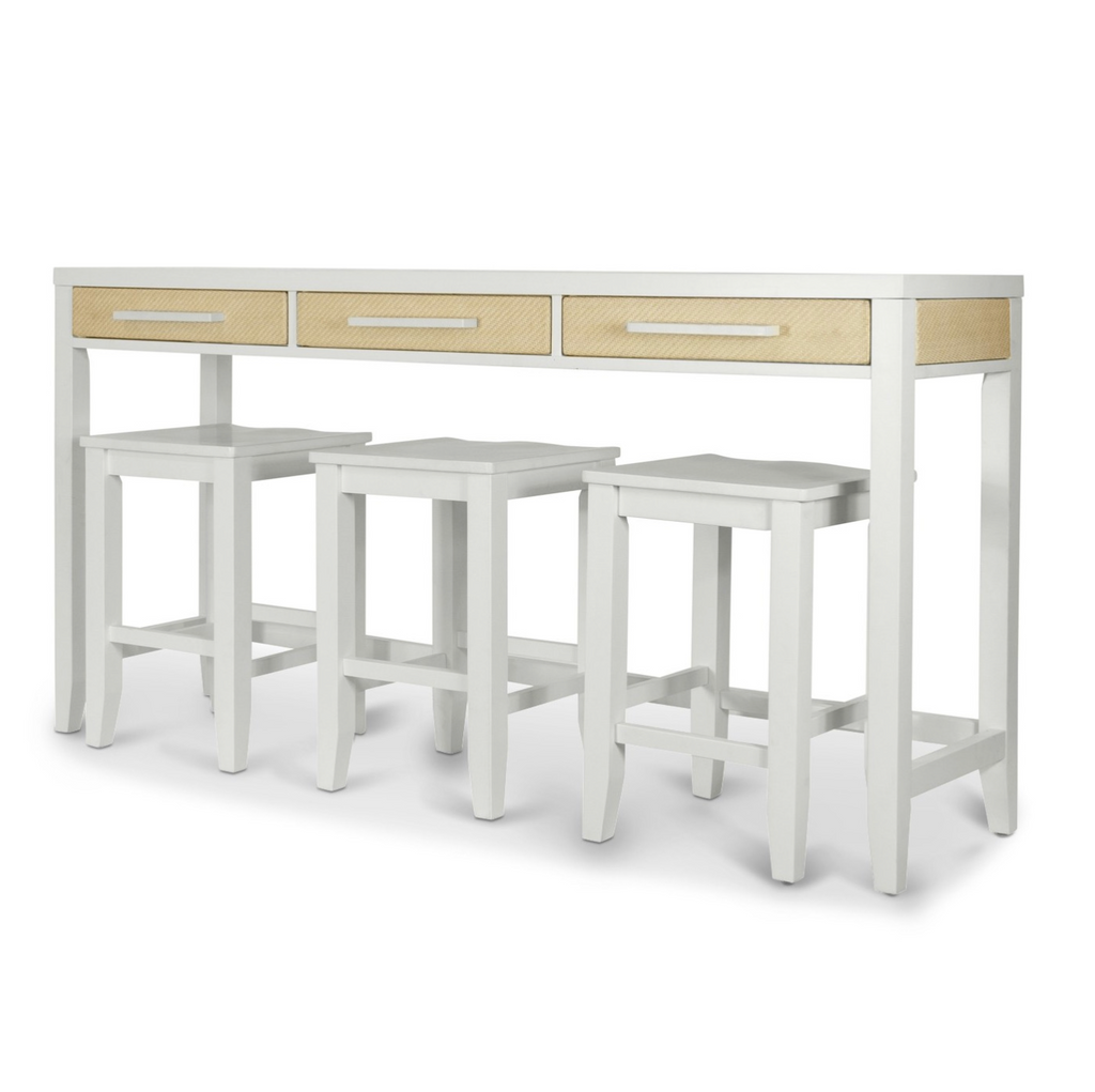 Miramar 3-Drawer Console w/ Power and USB
