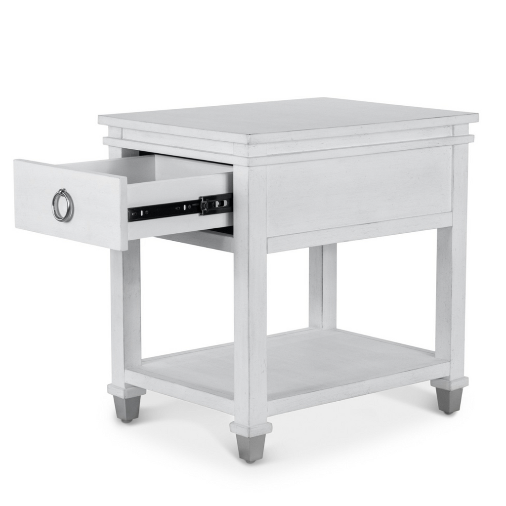 Point Breeze 1-Drawer Chairside Table