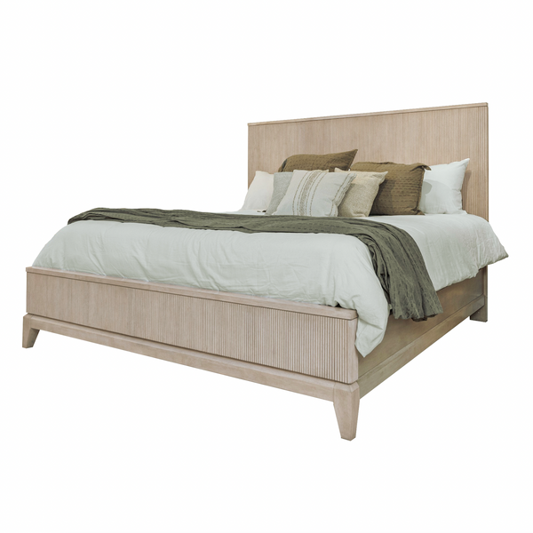 Manhattan Valley Bed - Dusty Rose angle view