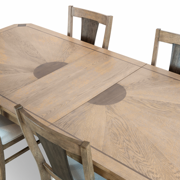 Sun Haven Rectangular Dining Table w/ Self Storing Leaf (78