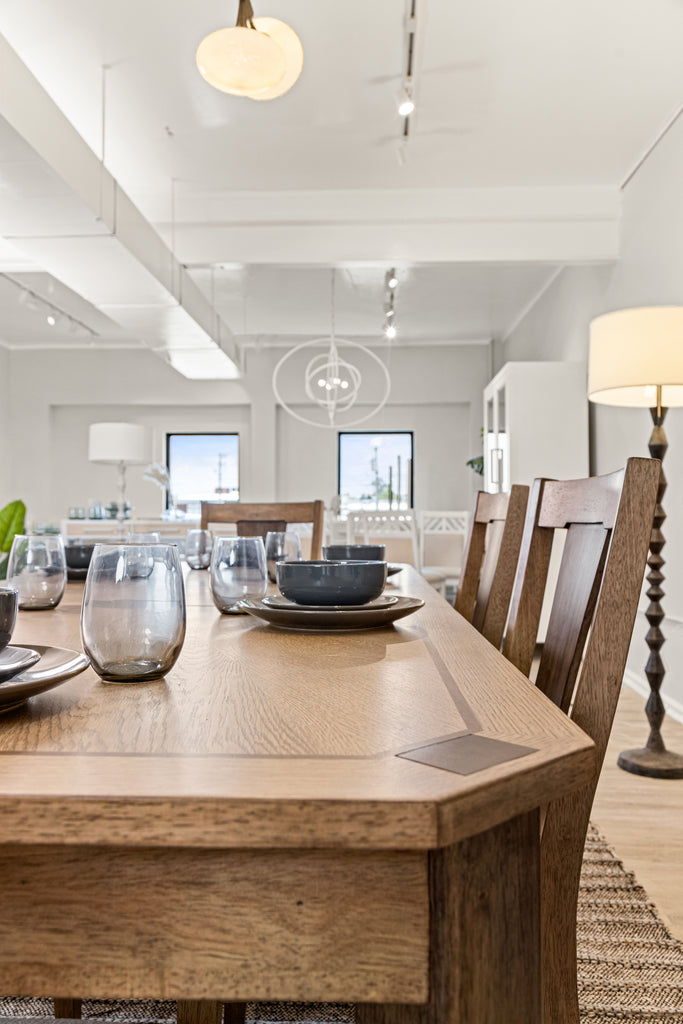 Sun Haven Rectangular Dining Table w/ Self Storing Leaf (78"-96")