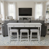 Surfside 3-Drawer Console Table w/ Power and USB