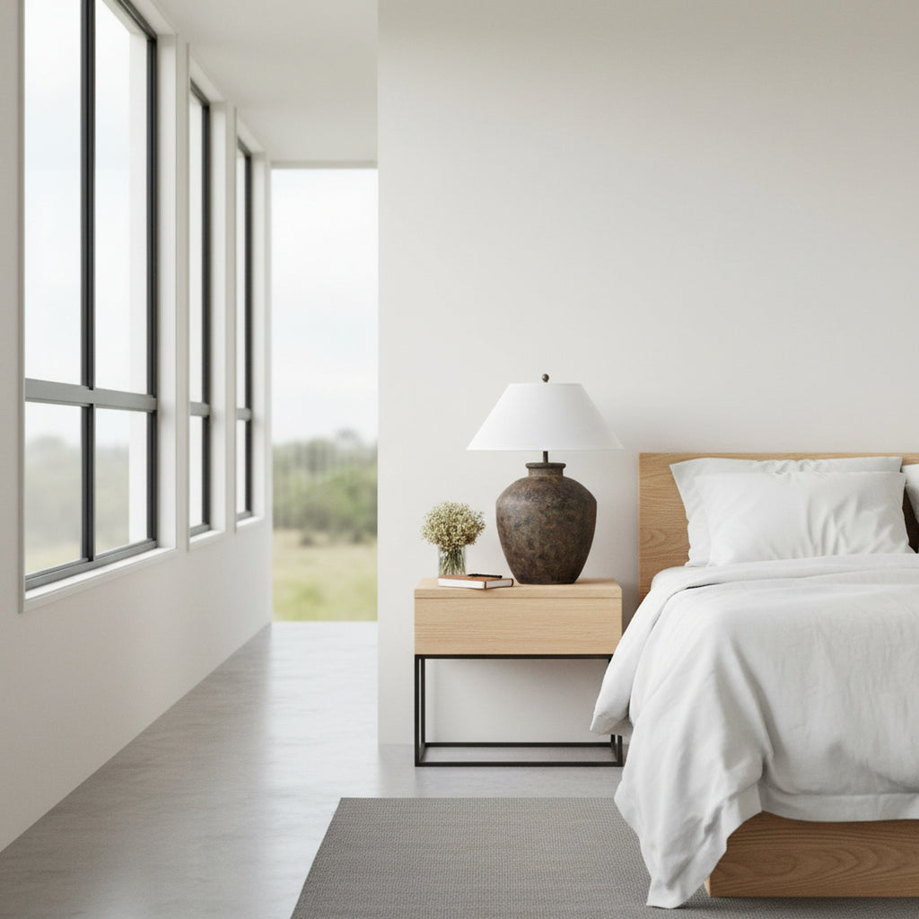 Terracotta Table Lamp (1 Pack)