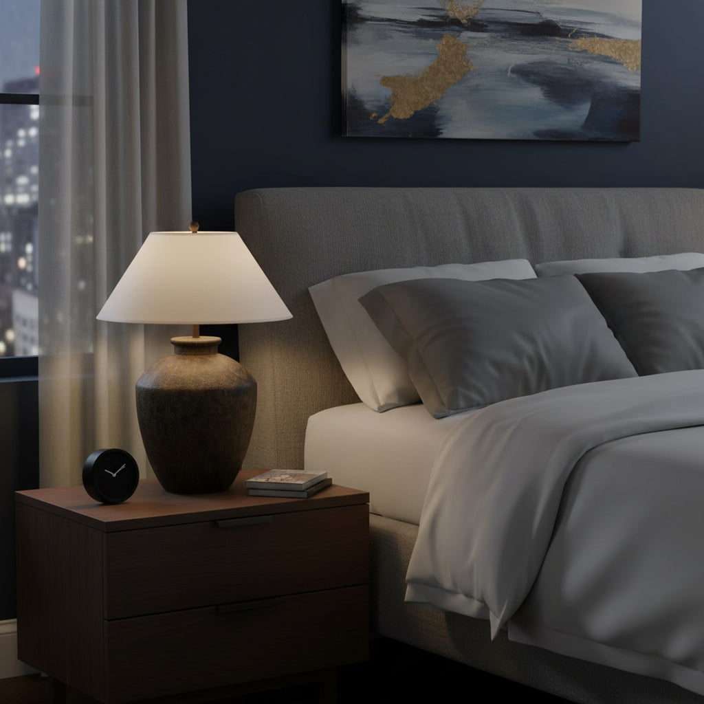 Terracotta Table Lamp (1 Pack)