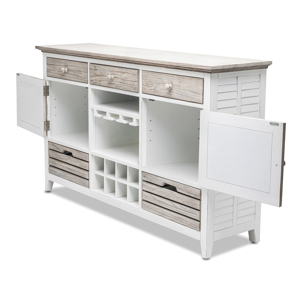 Islamorada Sideboard with Wine Rack