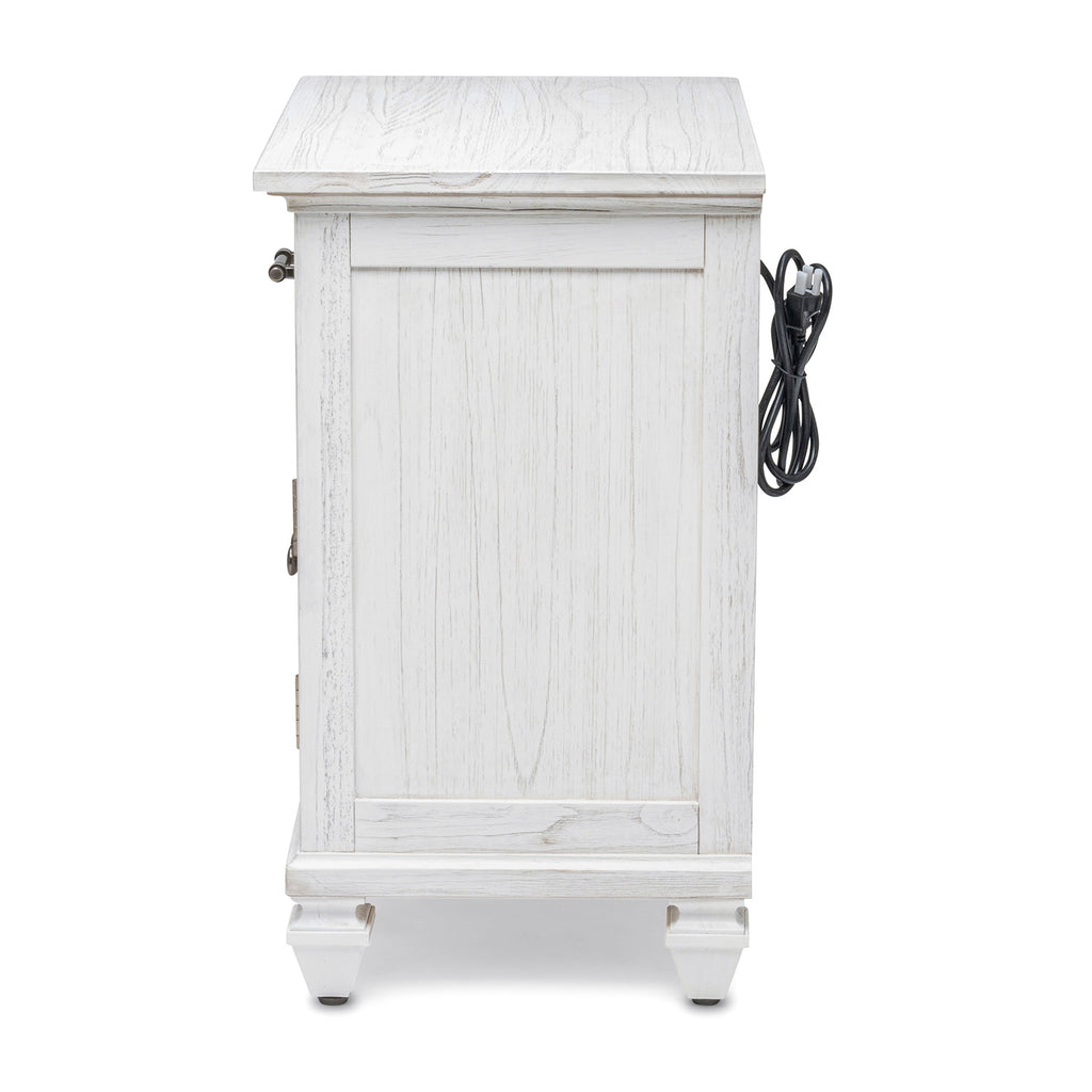 Surfside 1-Drawer / 2-Door Electrified Nightstand