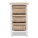 Island Breeze 3-Basket Storage Cabinet