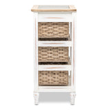 Island Breeze 3-Basket Storage Cabinet