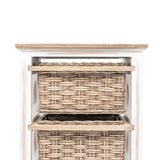 Island Breeze 3-Basket Storage Cabinet