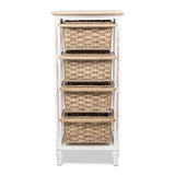 Island Breeze 4-Basket Vertical Storage Cabinet