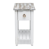 Picket Fence Chairside Table