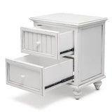 Monaco 2 Drawer Electrified Nightstand